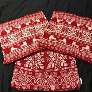 Storehouse winter pillow shams